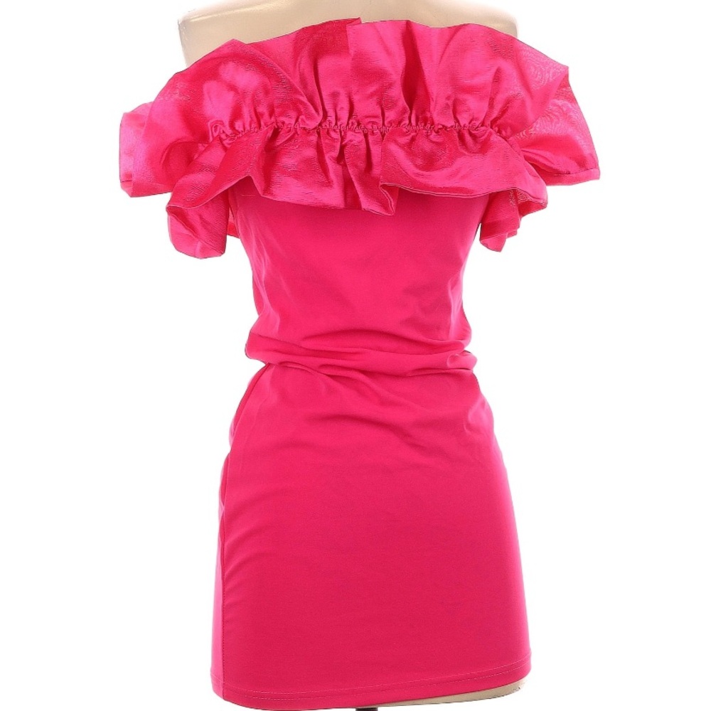 Shein ruffle mini dress